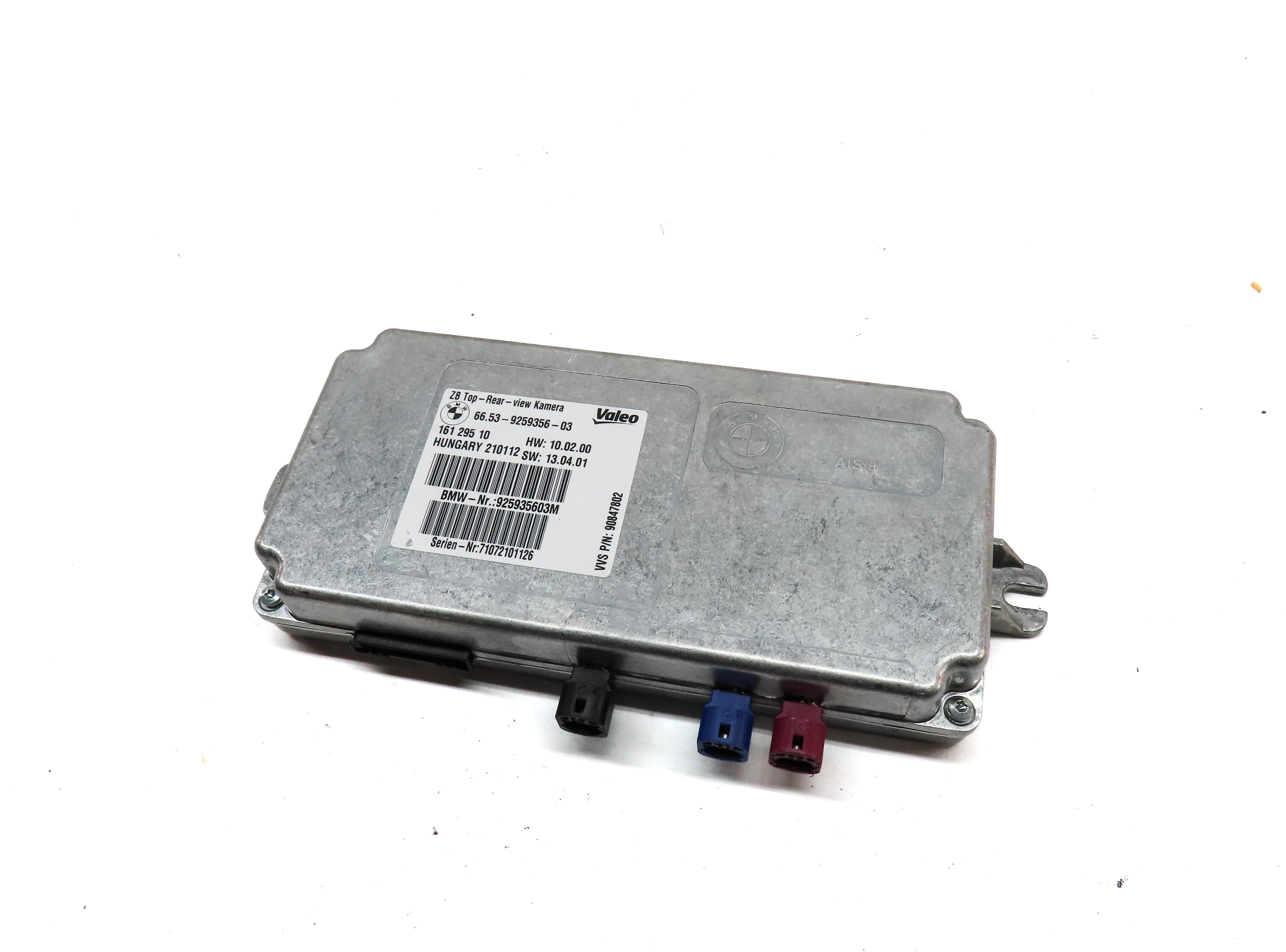 10-19 BMW 2 3 4 5 6 7 SERIES F01 F02 F10 F12 F22 F30 F32 REARVIEW CAMERA MODULE — exact item pictured
